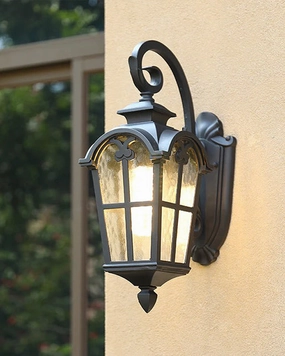 Vintage Black Lantern Outdoor Wall Lightmodern wall lamp,smart wall lamp