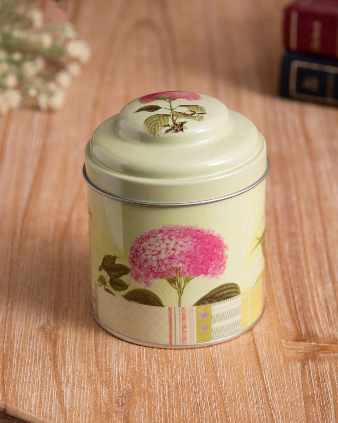 Vintage Floral Storage Canister - Set of 2modern kitchen decor ,kitchen dinner set ,dinnerware 
