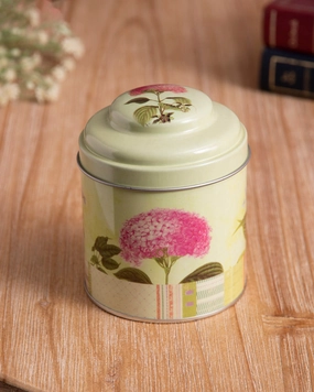Vintage Floral Storage Canister - Set of 2modern kitchen decor ,kitchen dinner set ,dinnerware 