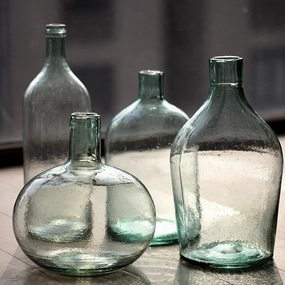 Vintage Glass Bottle Vaseshome decor ,wall decor 