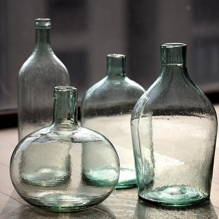 Vintage Glass Bottle Vaseshome decor ,wall decor 