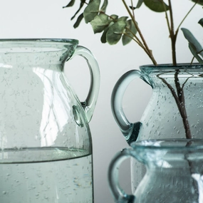 Vintage Glass Pale Vasehome decoration ,modern home decor 
