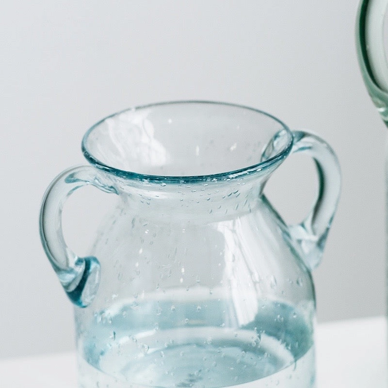 Vintage Glass Pale Vase