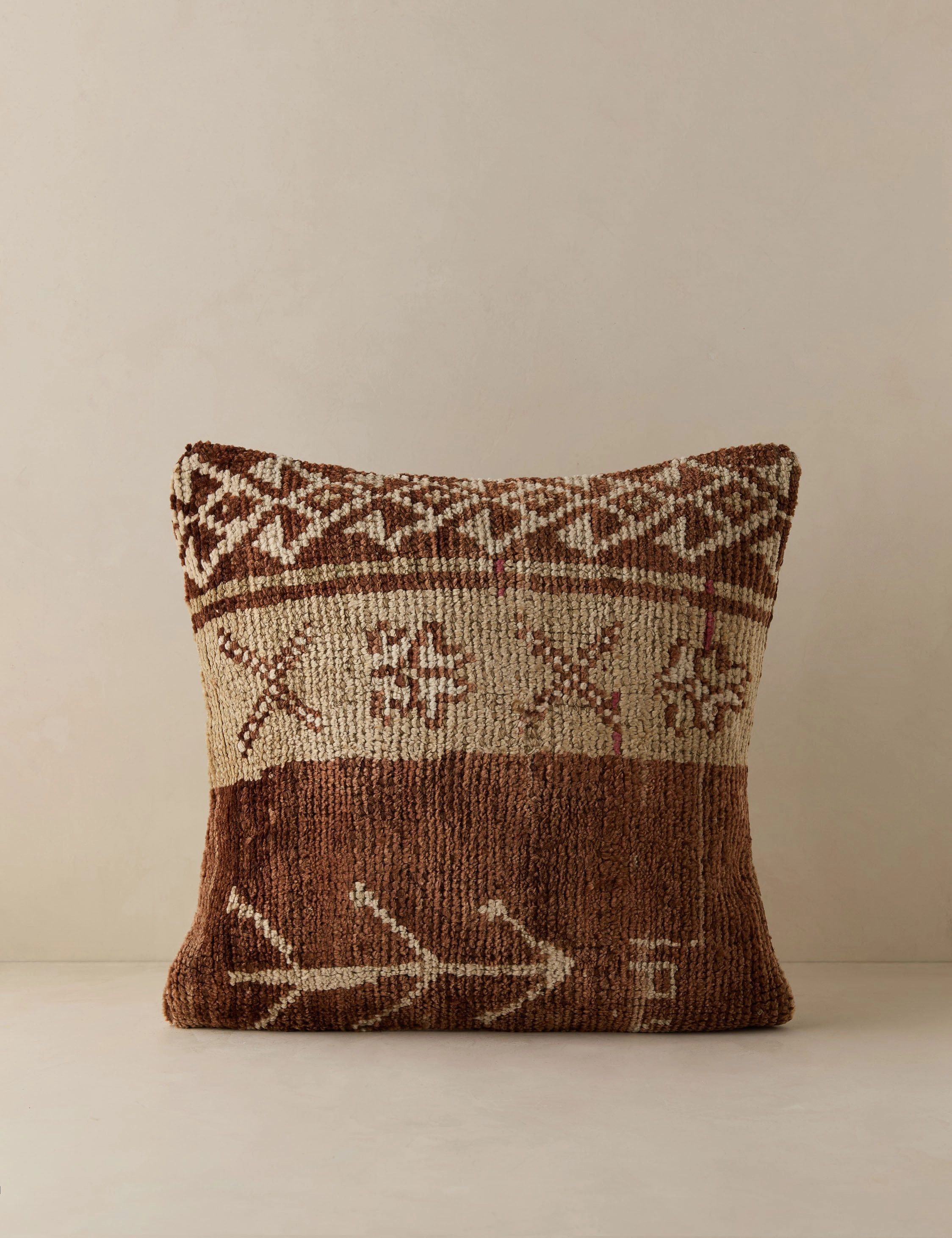 Vintage Lumbar Pillow No. 100, 20" x 20"bedding sets ,throw blankets 