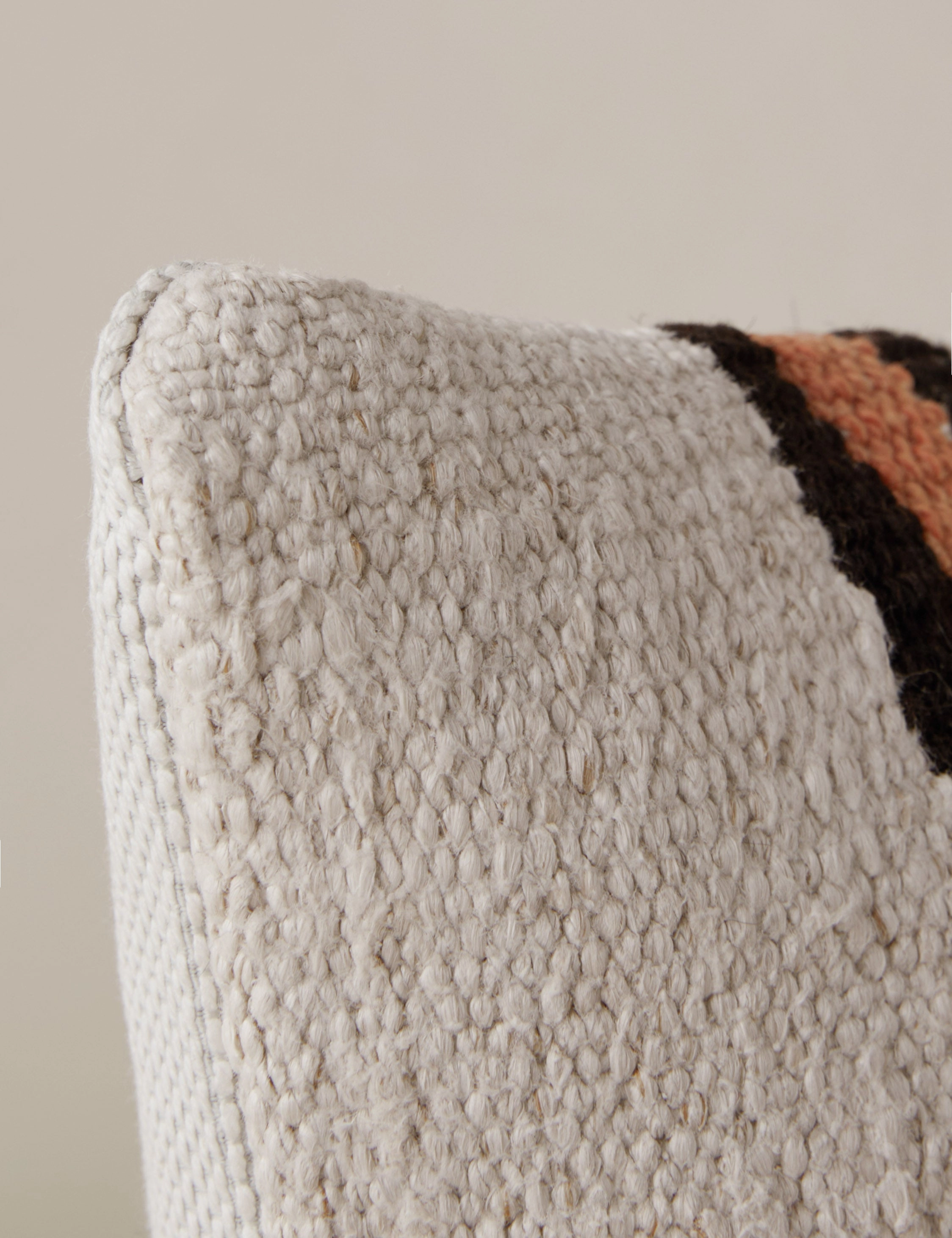 Vintage Lumbar Pillow No. 11, 12" x 20"