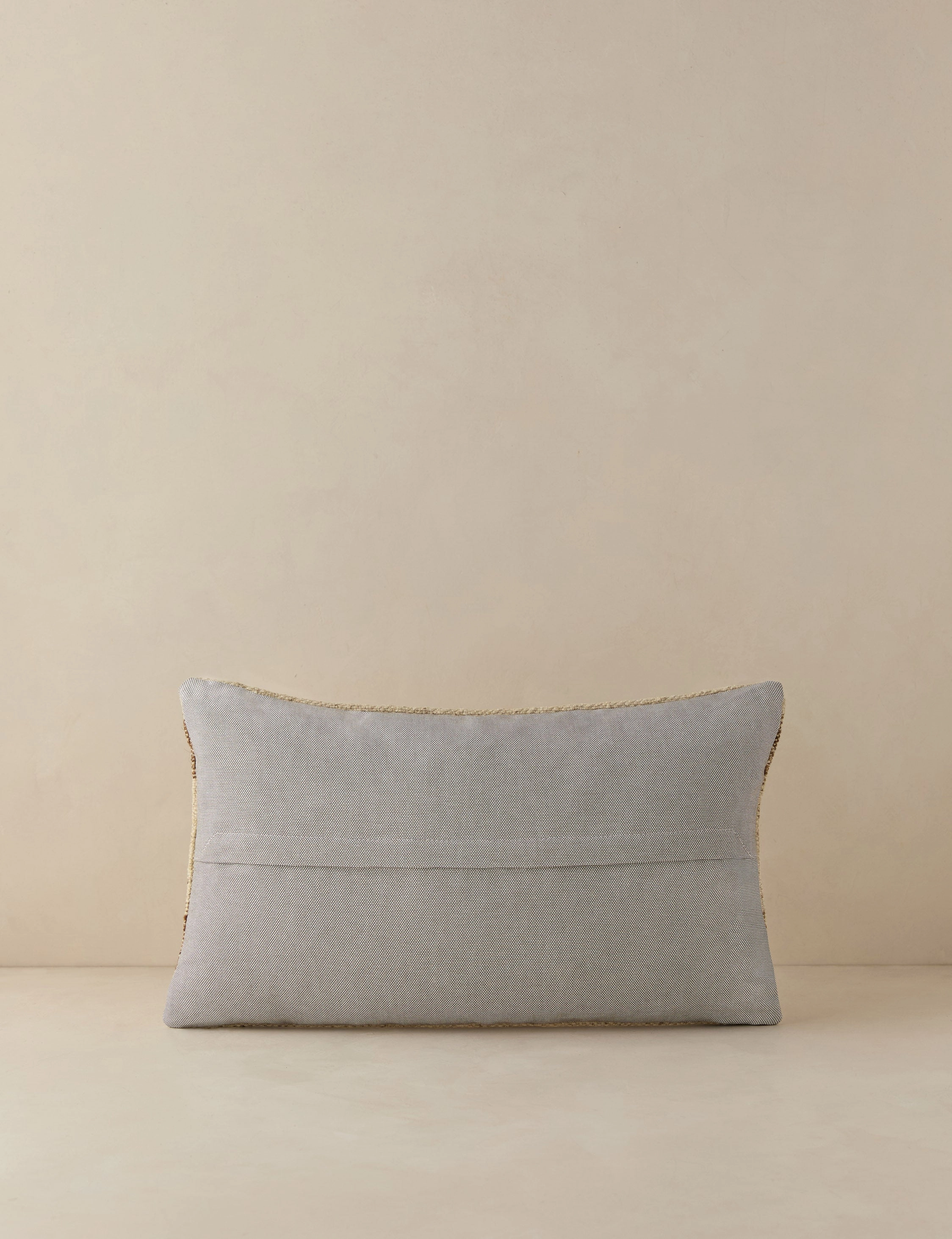 Vintage Lumbar Pillow No. 138, 12" x 20"