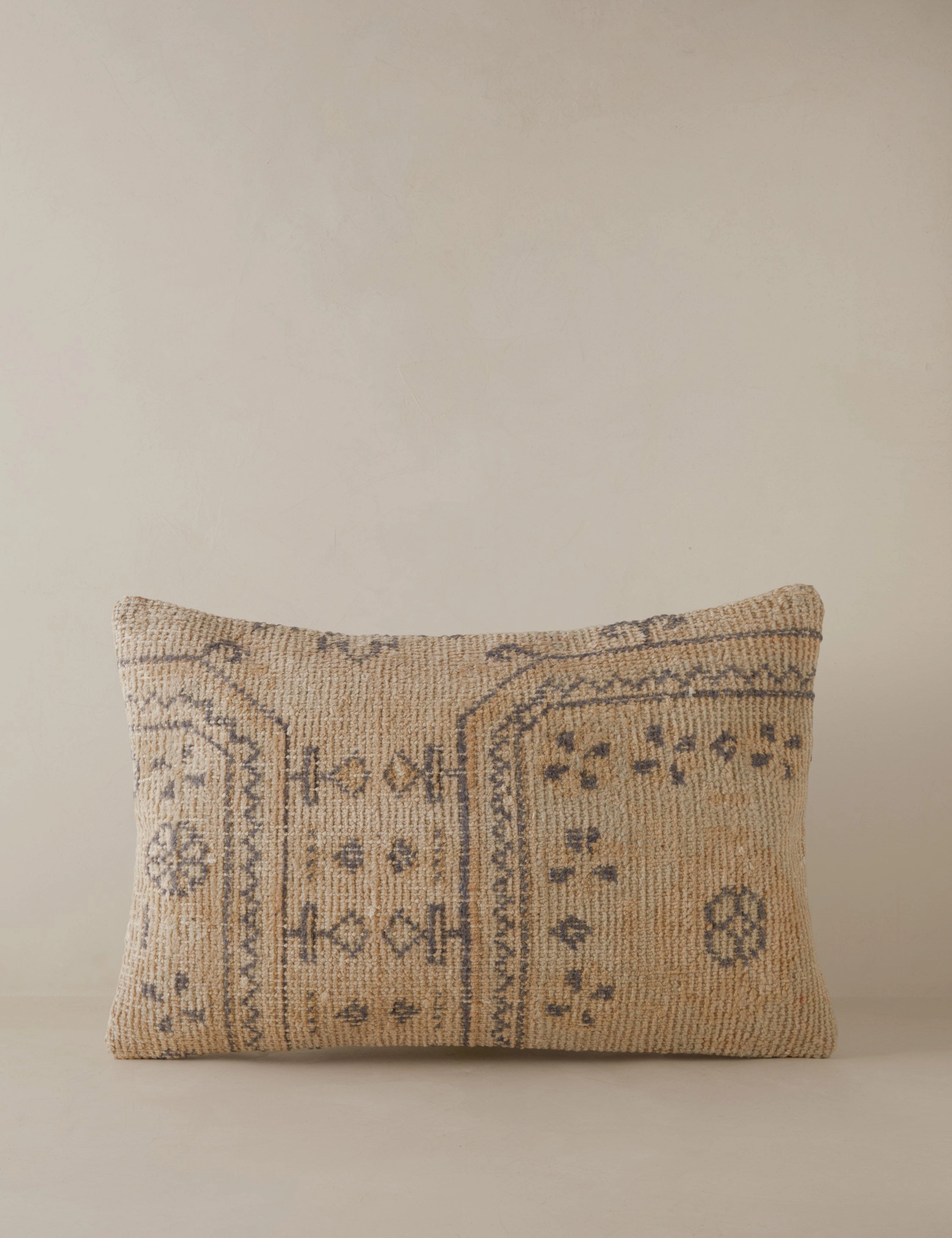 Vintage Lumbar Pillow No. 14, 16" x 24"bedding sets ,throw blankets 