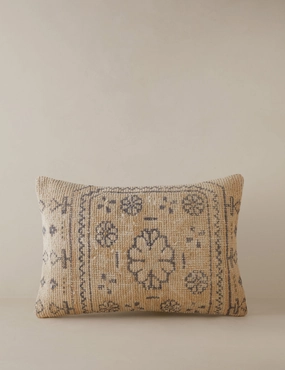 Vintage Lumbar Pillow No. 15, 16" x 24"bedding sets ,throw blankets 