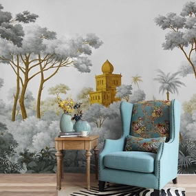 Vintage Oasis Wall Muralnordic style wall decor
