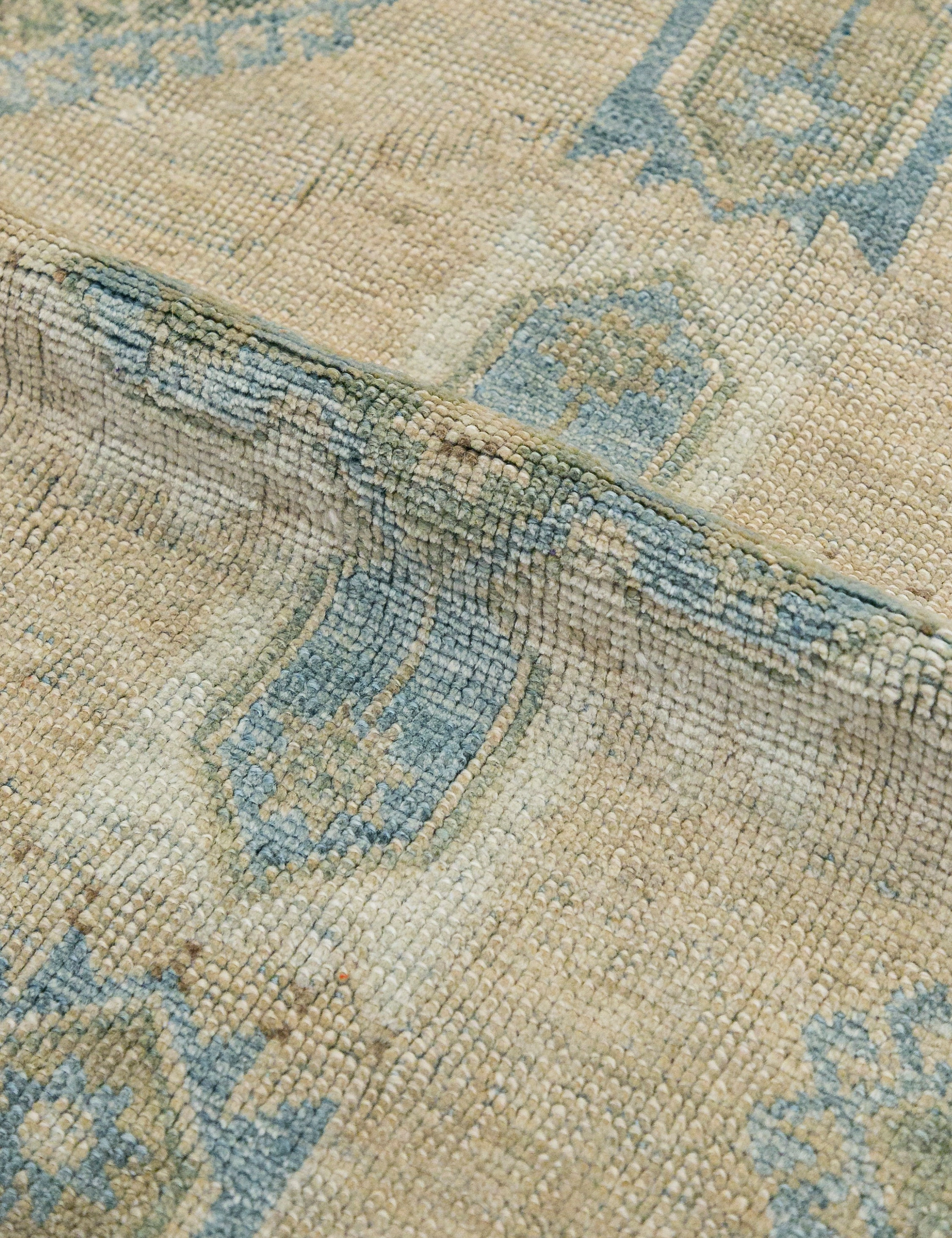 Vintage Turkish Hand-Knotted Wool Rug No. 459, 4'4" x 6'7"