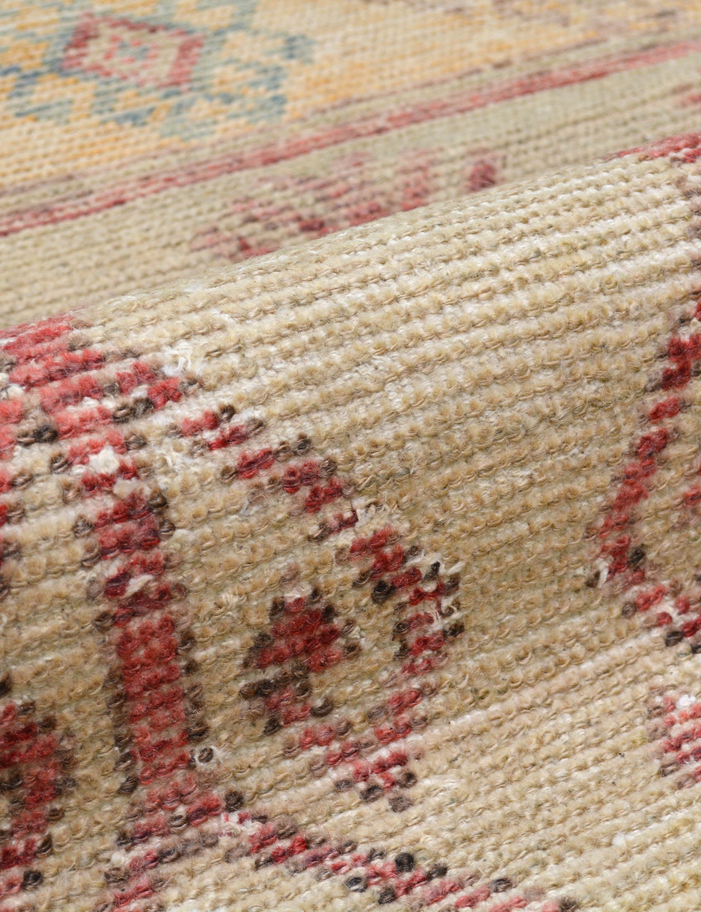 Vintage Turkish Hand-Knotted Wool Runner Rug No. 267, 3' x 11'8"