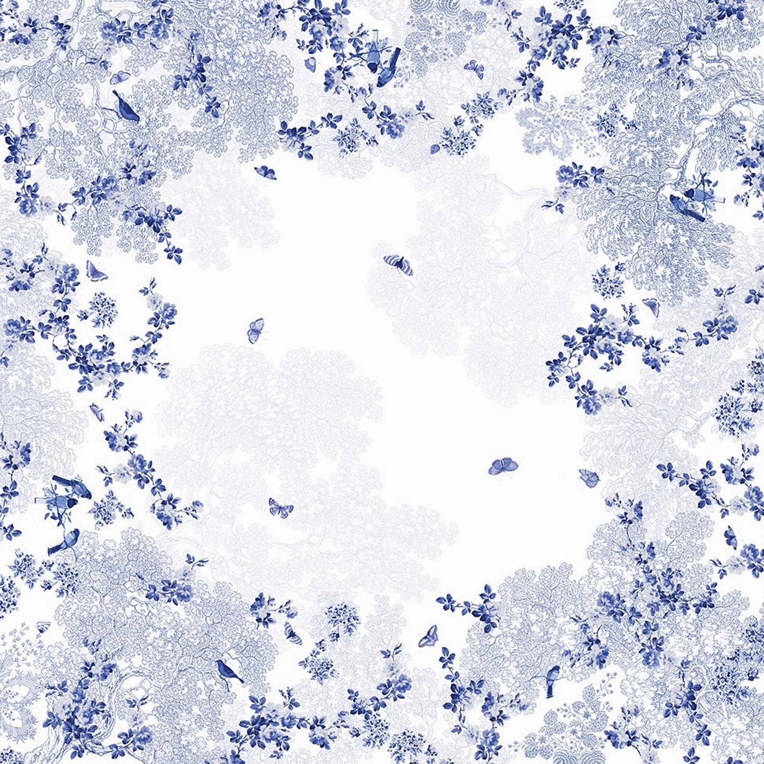 Voliere Bleu Tablecloth - 61"x102"