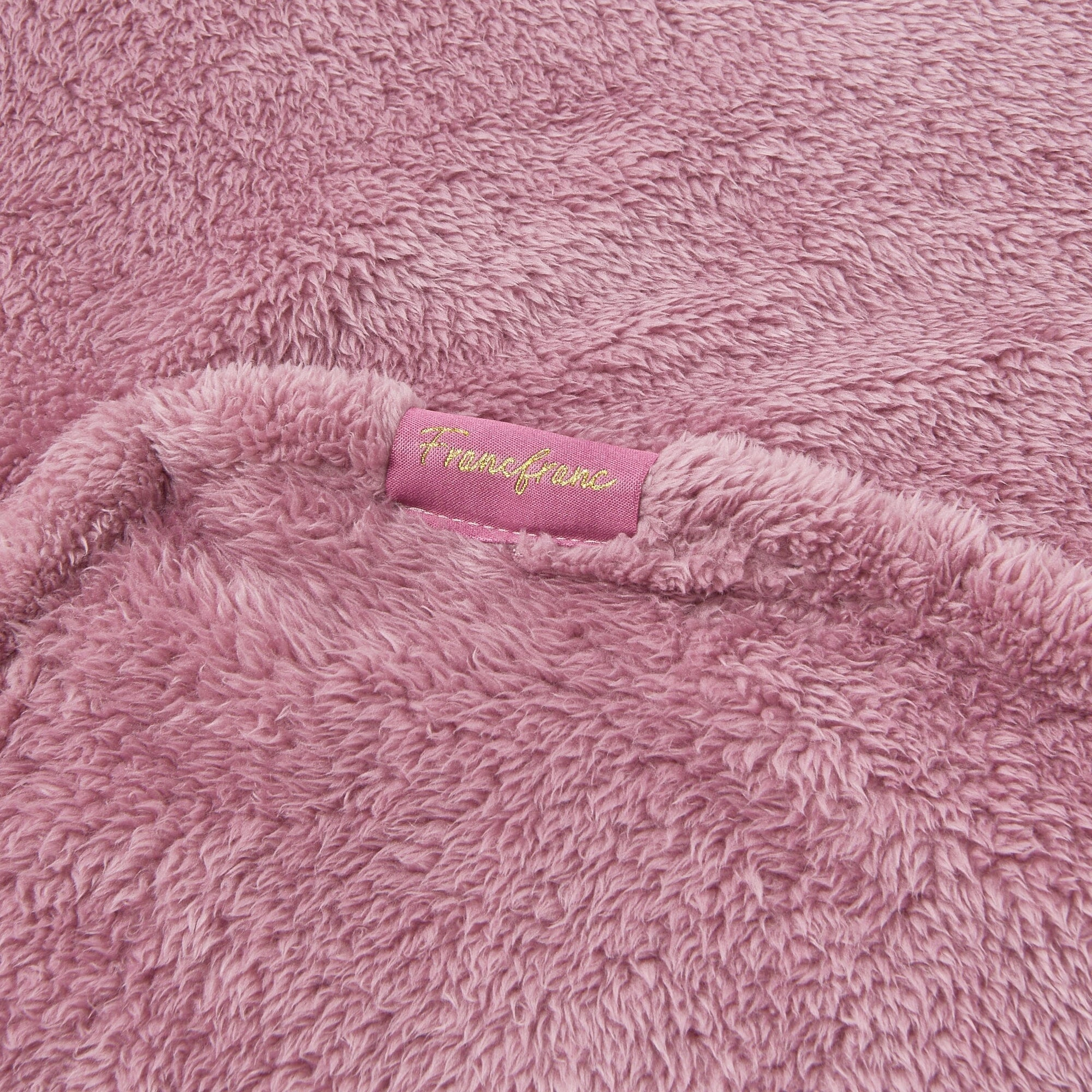 Warm Fleece 4Way Poncho Purple