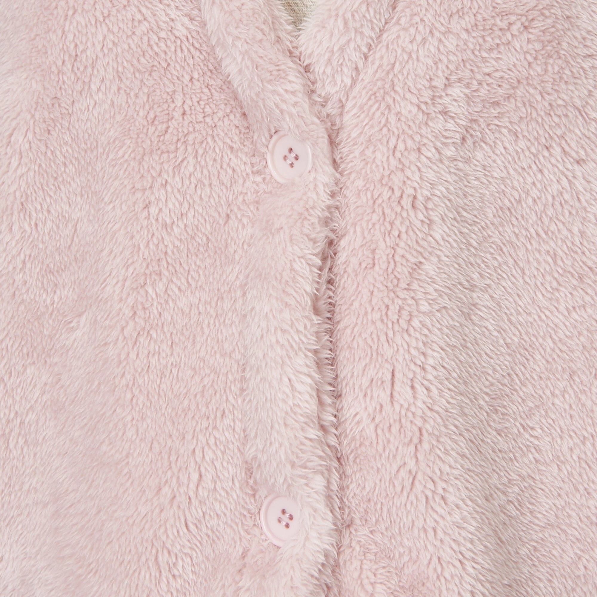 Warm Fleece Cardigan  Pink