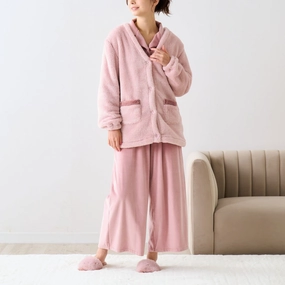 Warm Fleece Cardigan  Pinkbedding sets ,throw blankets 