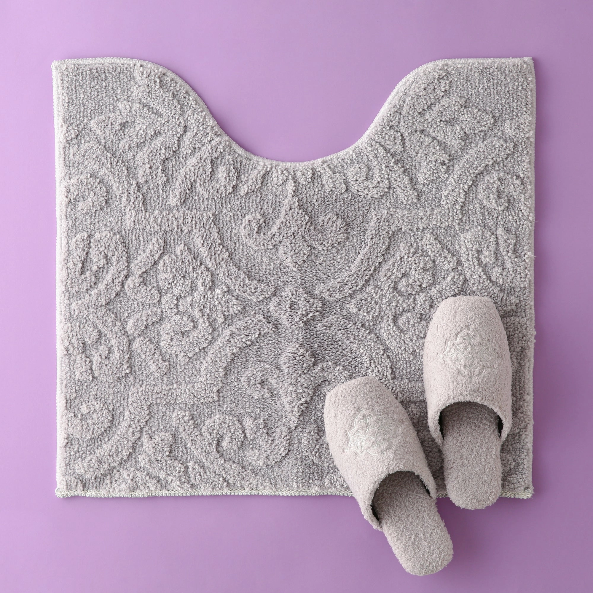 Washable Fieele Room Shoes Gray