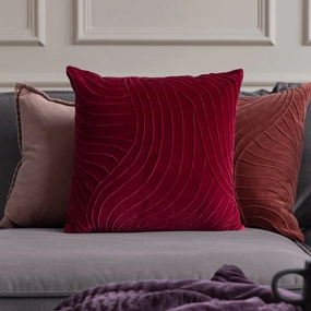 Waterfall Embroidered Feather Cushion Pomegranatebedding sets ,throw blankets 