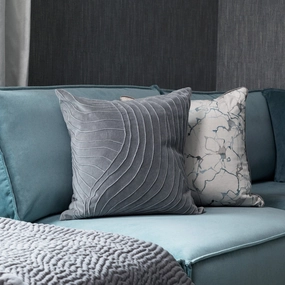 Waterfall Embroidered Feather Cushion Steelbedding sets ,throw blankets 