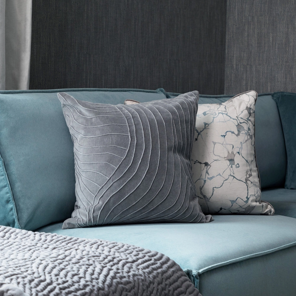 Waterfall Embroidered Feather Cushion Steelbedding sets ,throw blankets 