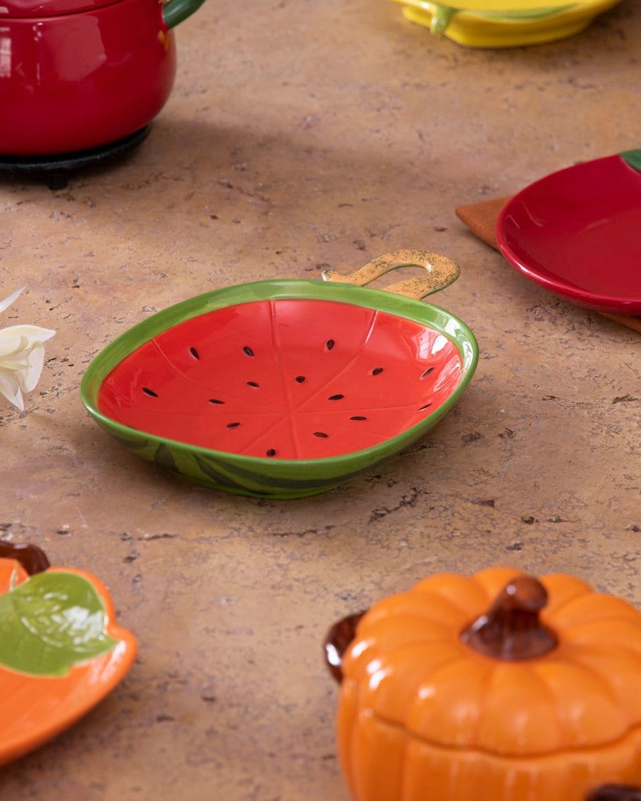 Watermelon Serving Plattermodern kitchen decor ,kitchen dinner set ,dinnerware 