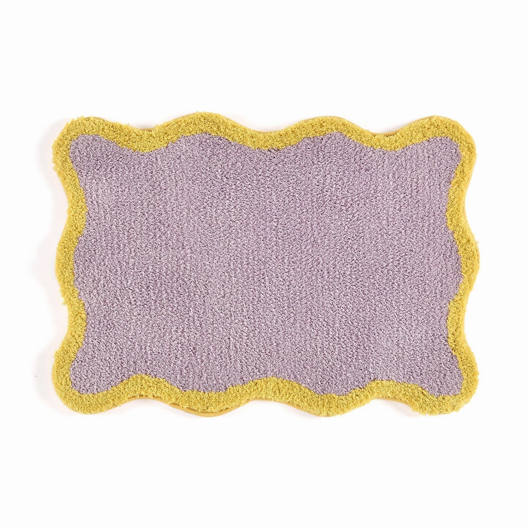 Wave Frame Mat 700 X 500 Purple X Yellowbedding sets ,throw blankets 