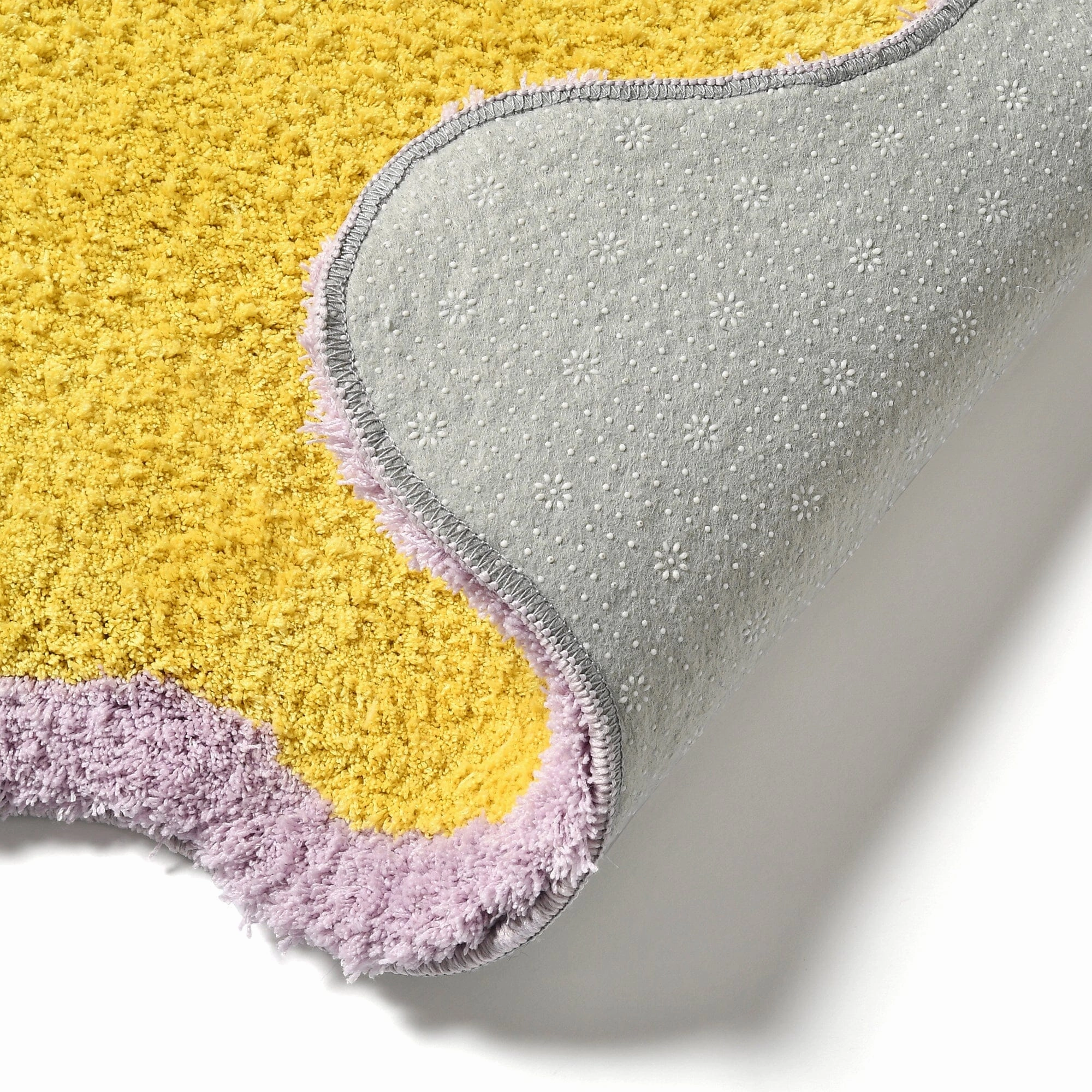 Wave Frame Mat 700 X 500 Yellow X Purple