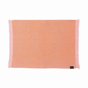 Weave Lunch Mat Chevron Orange X Pinkwaterproof oil-proof tablecloth