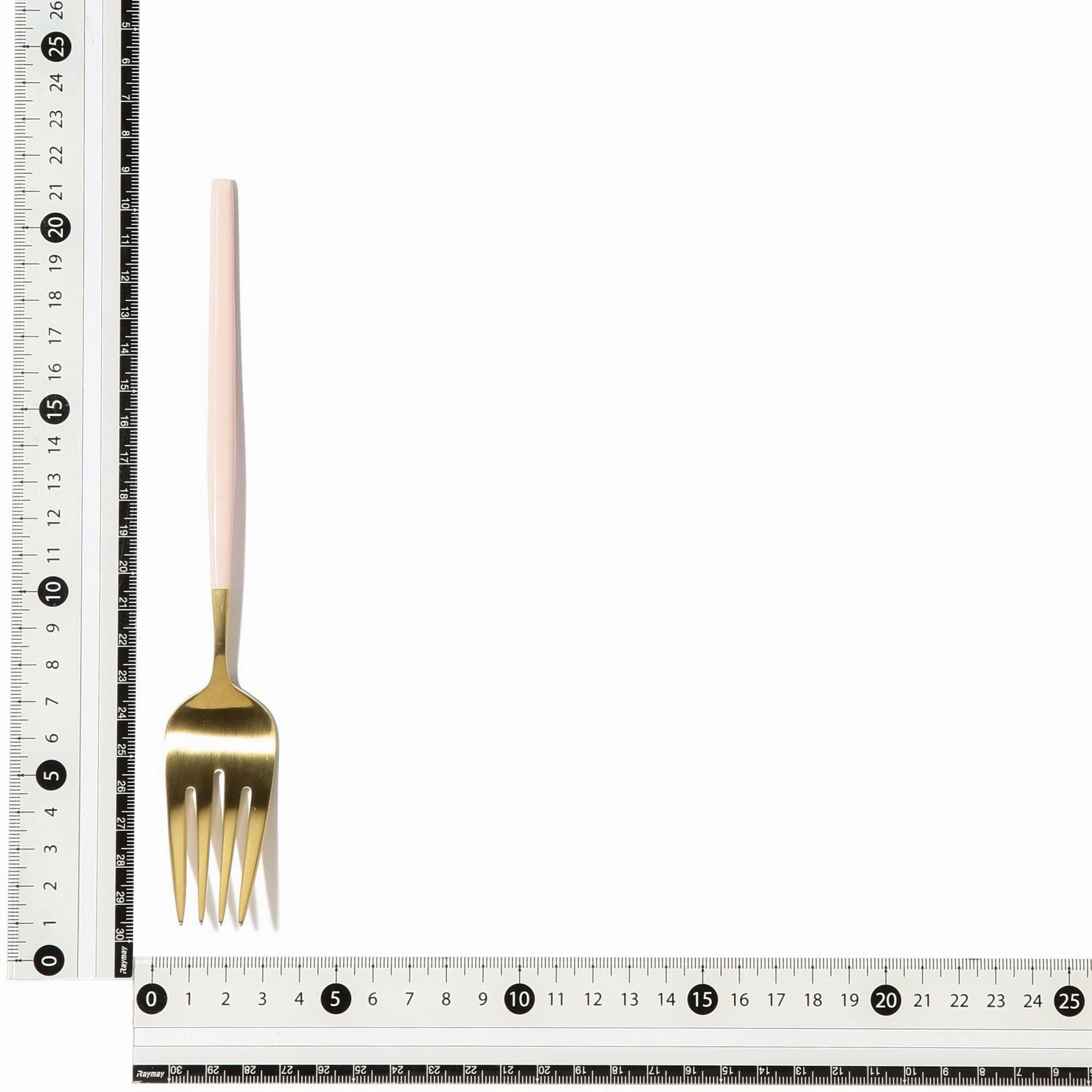 Welle Dinner Fork Gold X Pink
