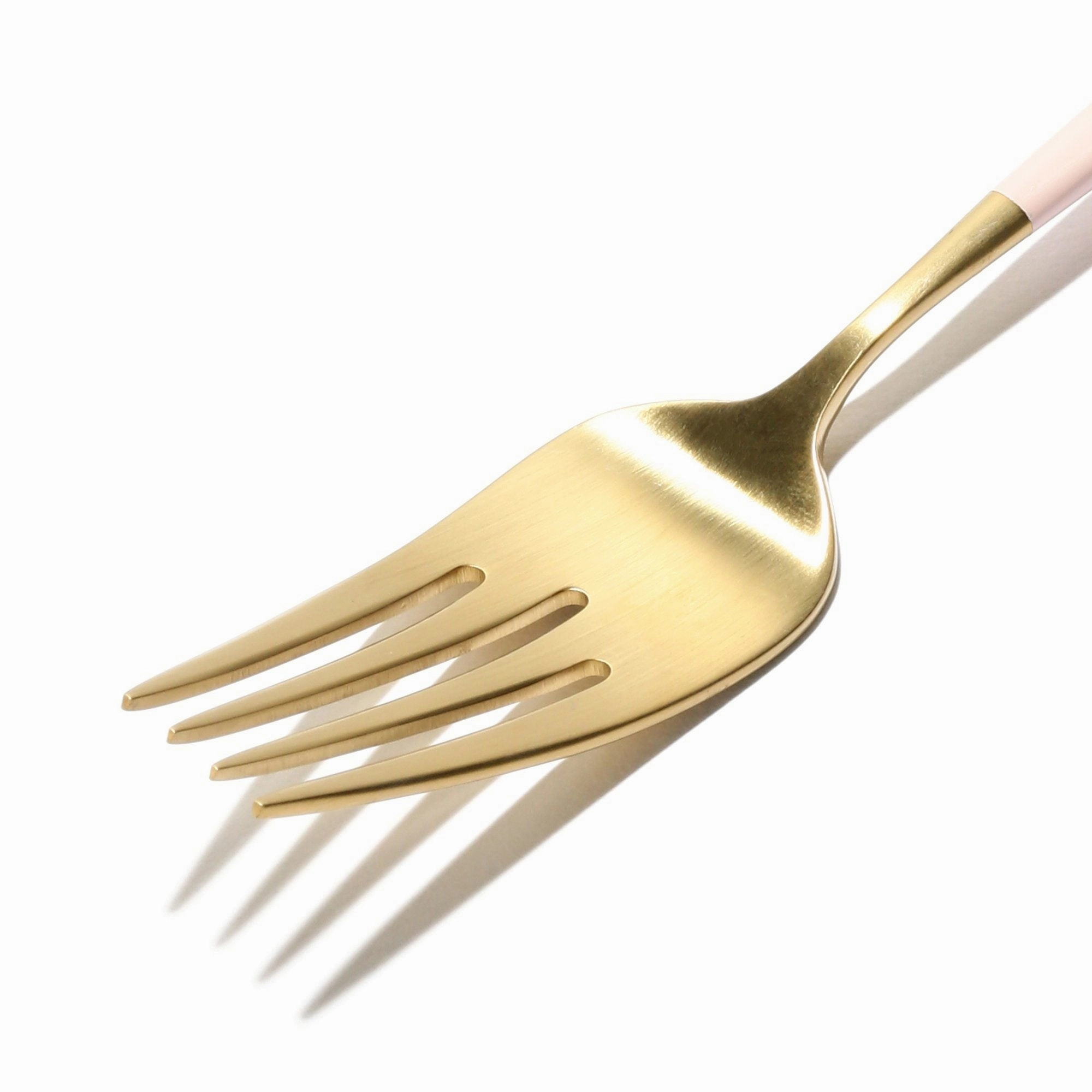 Welle Dinner Fork Gold X Pink