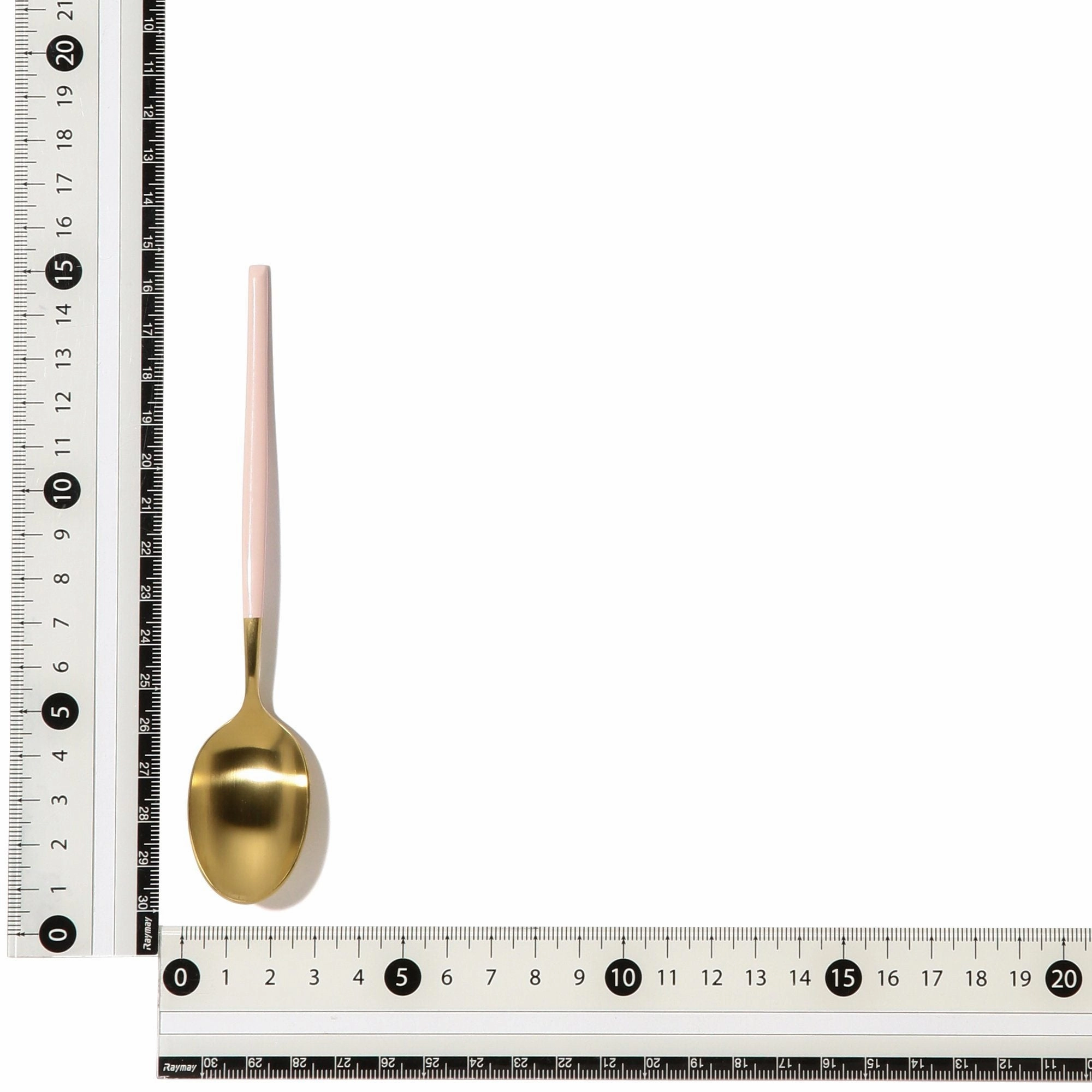 Welle Tea Spoon Gold X Pink