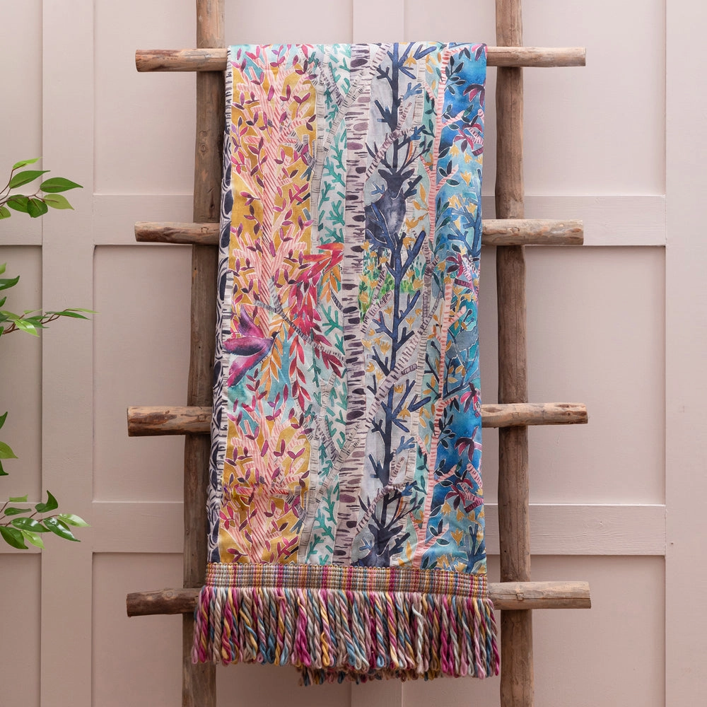 Whimsical Tale Printed Throw Dawnhome decor ,wall decor 