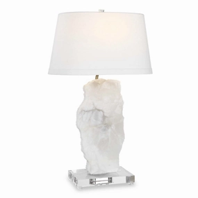 White Alabaster Table Lampbedding sets ,throw blankets 