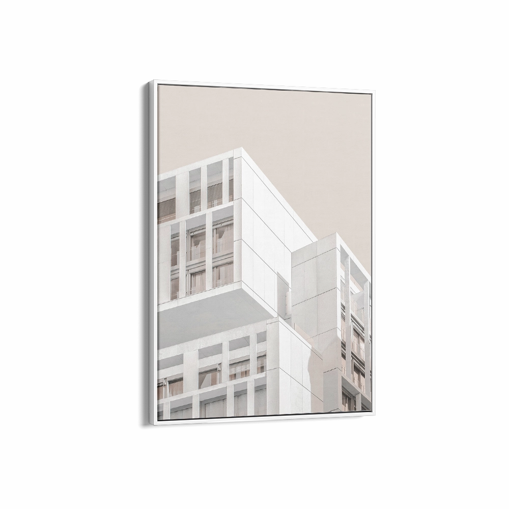 White Building Portrait