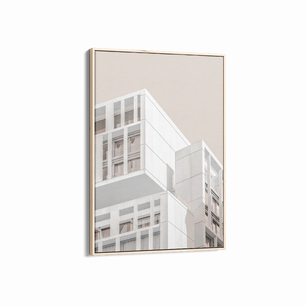 White Building Portrait