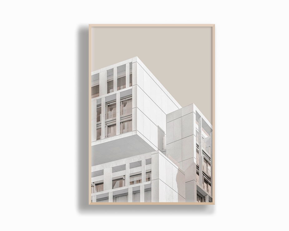 White Building Portrait