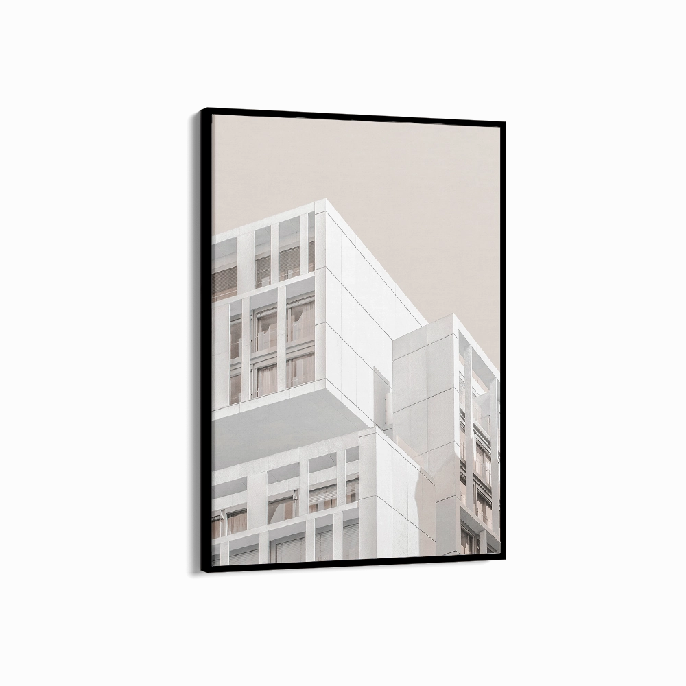 White Building Portrait