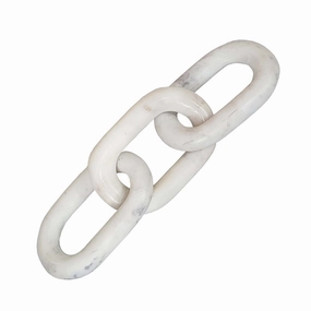 White Marble Chainnordic style desktop ornaments