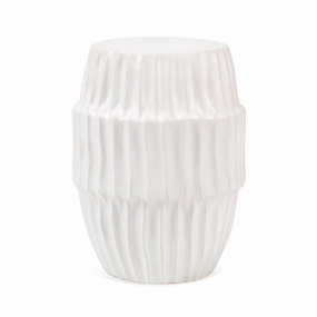 White Ombre Algae Side Tablenordic style desktop ornaments