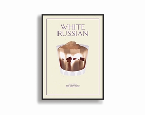 White Russiannordic style wall decor