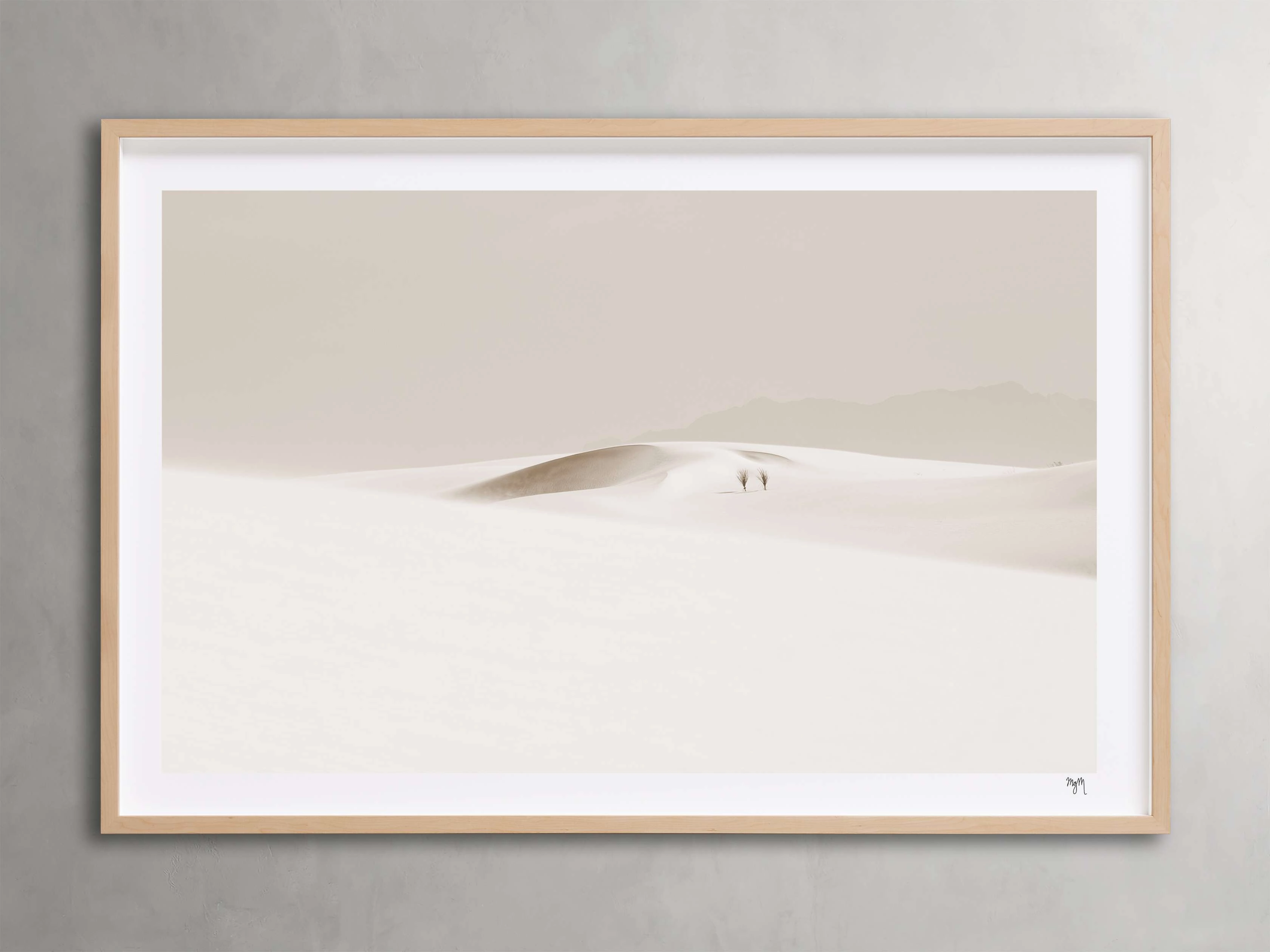 White Sands Framed Printnordic style wall decor