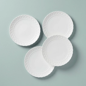 Wicker Creek Accent Plates - Set of 4easter decorations ,easter centerpiece 