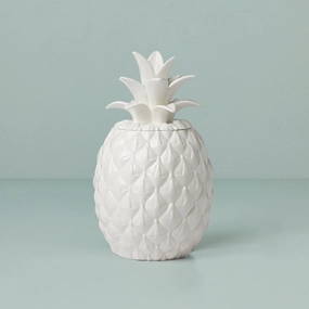 Wicker Creek Pineapple Cookie Jarsummer decor ,outdoor summer decor 
