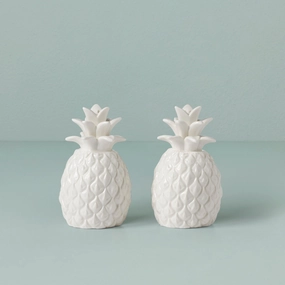 Wicker Creek Pineapple Salt & Pepper Setsummer decor ,outdoor summer decor 