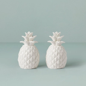 Wicker Creek Pineapple Salt & Pepper Seteaster decorations ,easter centerpiece 