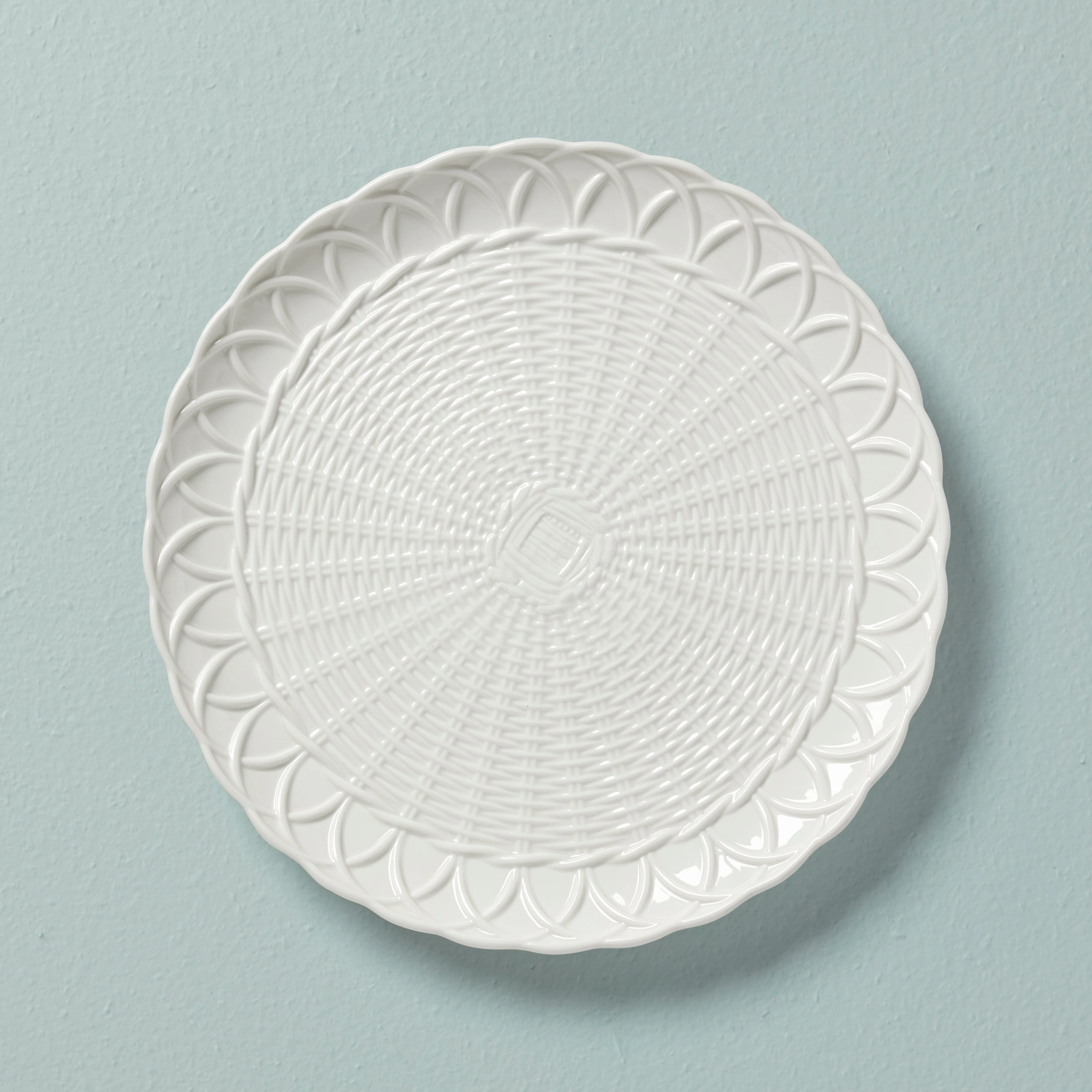 Wicker Creek Round Plattersummer decor ,outdoor summer decor 