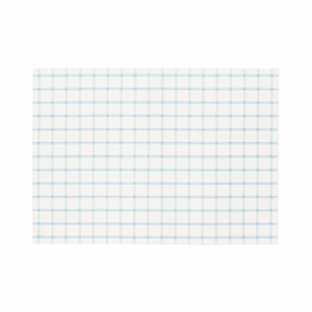 Windowpane Check Lunch Mat Bluewaterproof oil-proof tablecloth