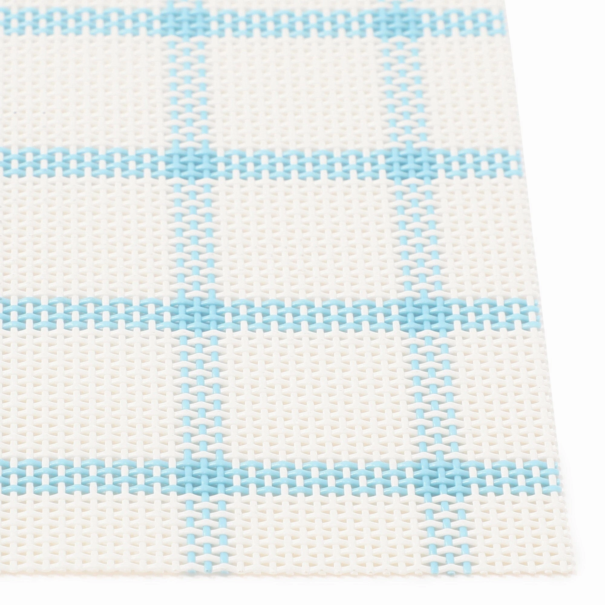 Windowpane Check Lunch Mat Blue