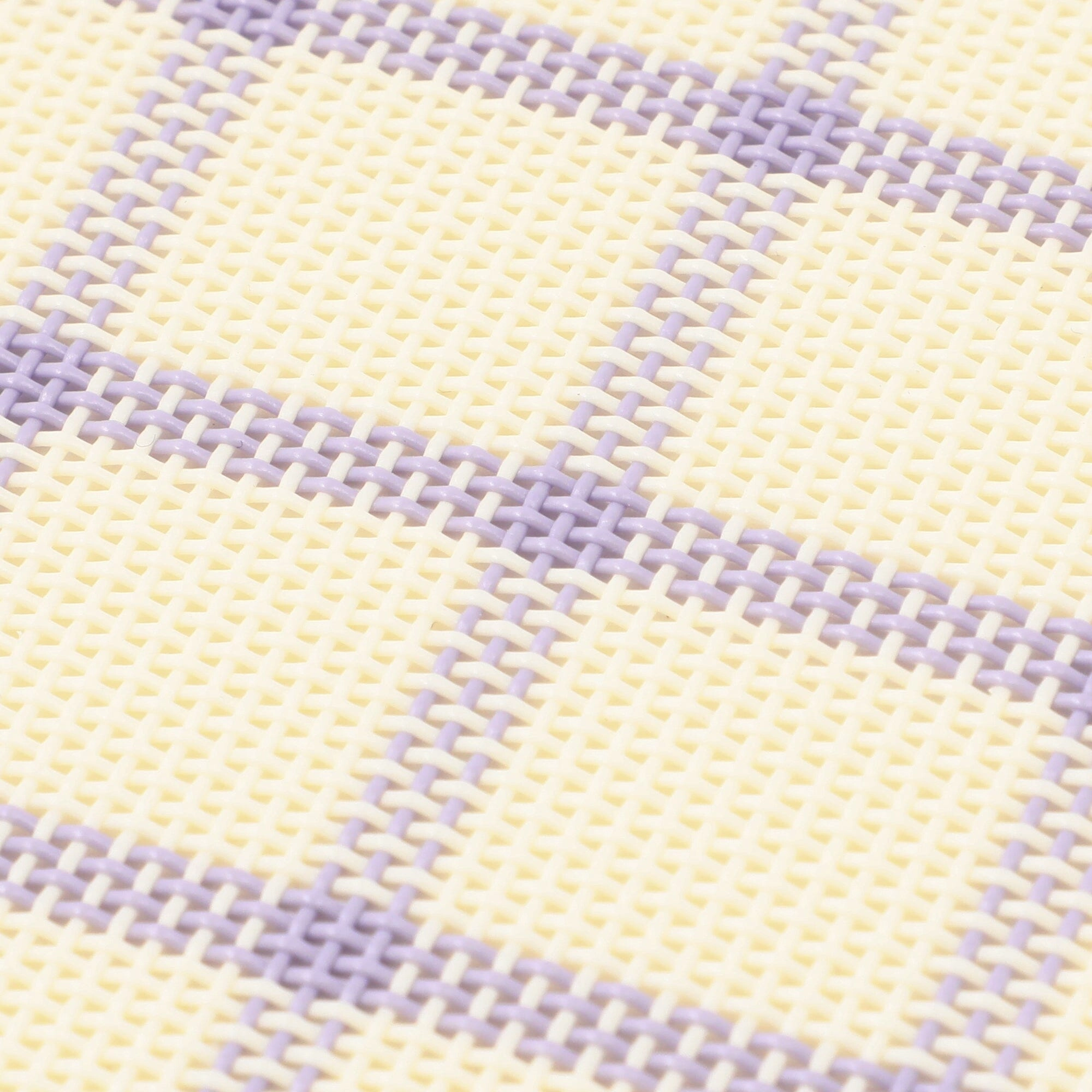 Windowpane Check Lunch Mat Purple