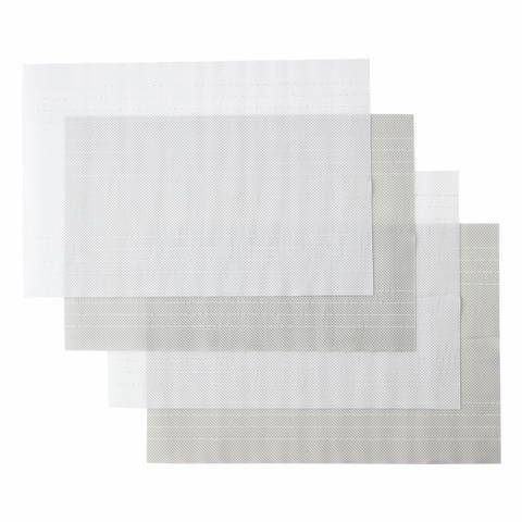 Wishiny Lunchmat 4P 30X45 Whitewaterproof oil-proof tablecloth
