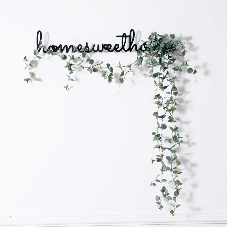 Wonderful Home Sweet Home Sign Metal Wall Art